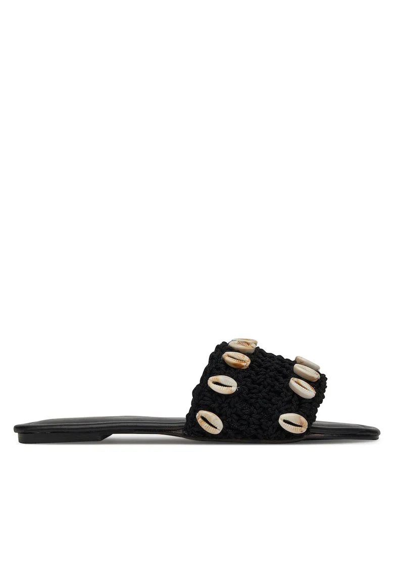 Papuci dama  YD2303-1, negru