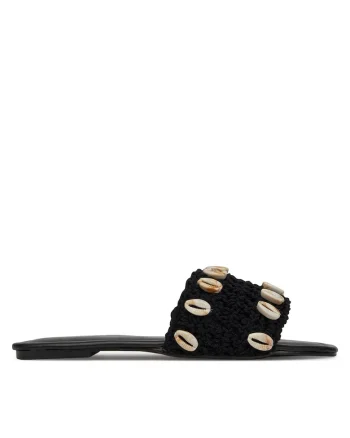 Papuci dama  YD2303-1, negru