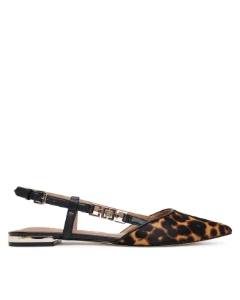 Sandale dama,  piele naturala, negru/maro