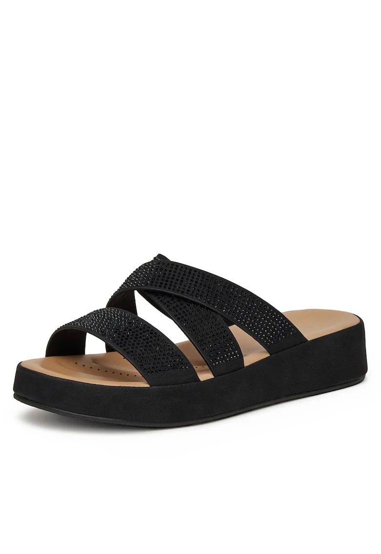 Papuci dama  culoare negru
