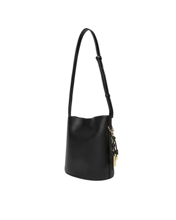 Geanta dama  Roxie S, piele naturala, neagra