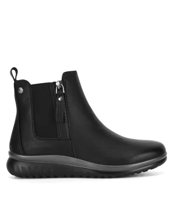Ghete dama  negru, textil
