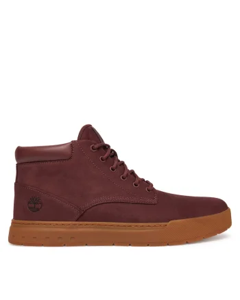Ghete barbati  Burgundy, piele naturala, model Maple Grove