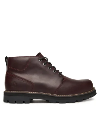 Ghete barbati  Burgundy Full Grain, impermeabile, piele naturala