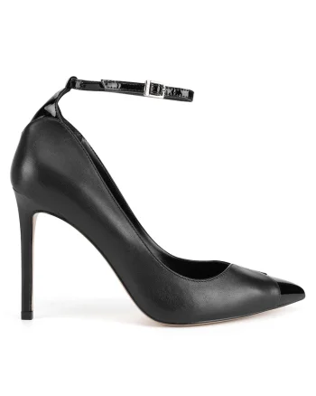 Pantofi dama,  OLIVIA-V-375-121-1, piele naturala, negru