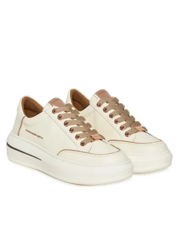 Tenisi dama,  ASBCLSW-17, piele naturala, crem