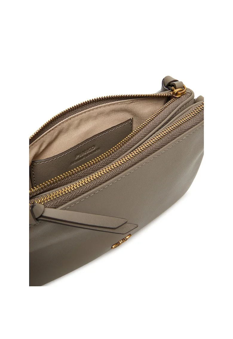 Geanta dama  I68Q Double Mini, bej, 25x26cm