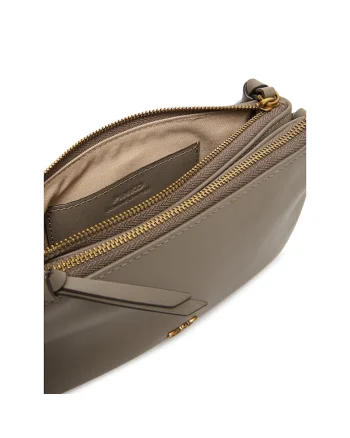 Geanta dama  I68Q Double Mini, bej, 25x26cm
