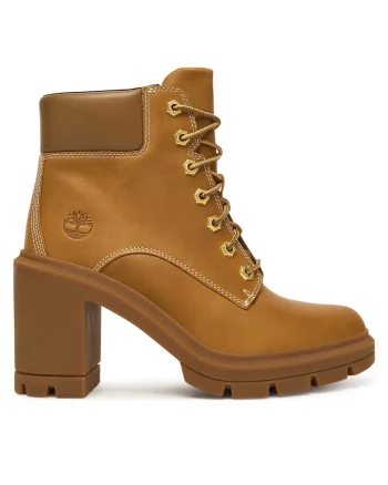 Botine dama  Allington Heights Mi, piele naturala, maro