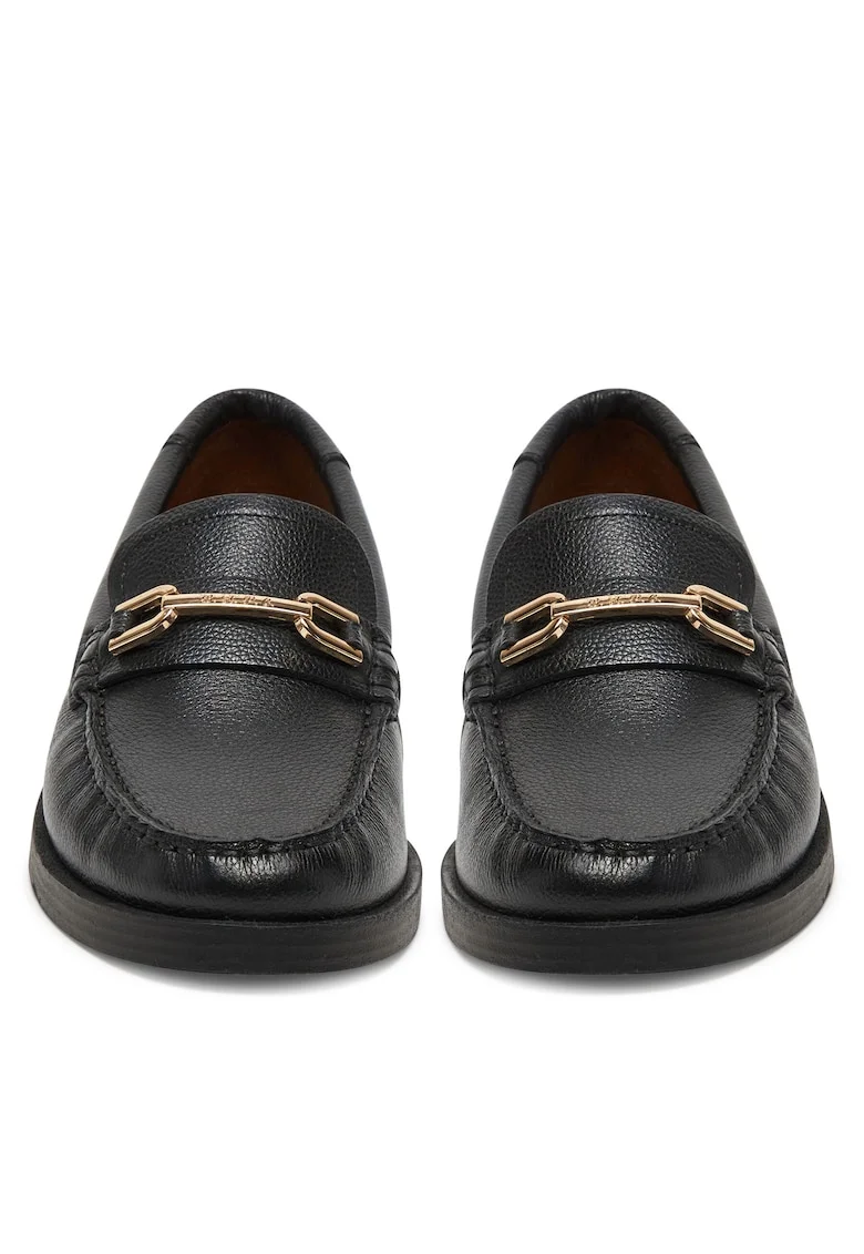 Mocasini dama  piele naturala, negru
