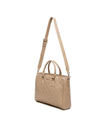 Geanta dama  CEO-BETTY-LA374-4065, bej, din tesatura