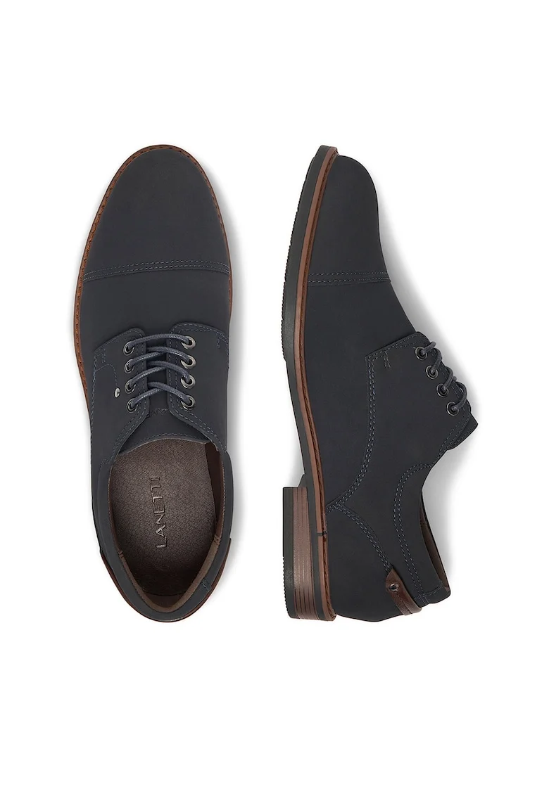 Pantofi barbati,  CEO-LOBO-01 MBS, bleumarin, tesatura