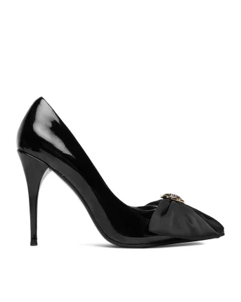 Pantofi dama,  tocuri inalte, piele naturala, negru