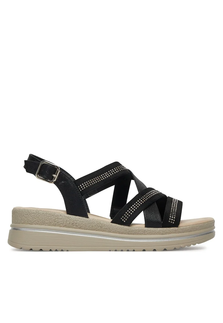 Sandale dama,  WS2506-09, Negru