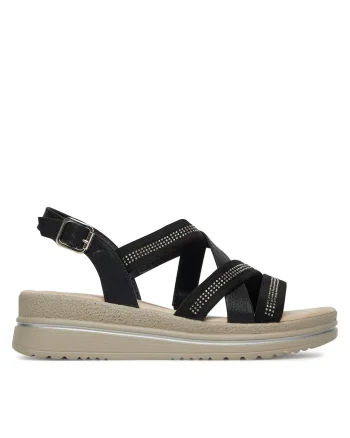 Sandale dama,  WS2506-09, Negru