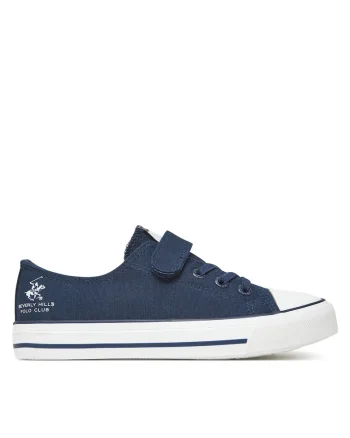 Tenisi copii,  unisex, bleumarin, tesatura
