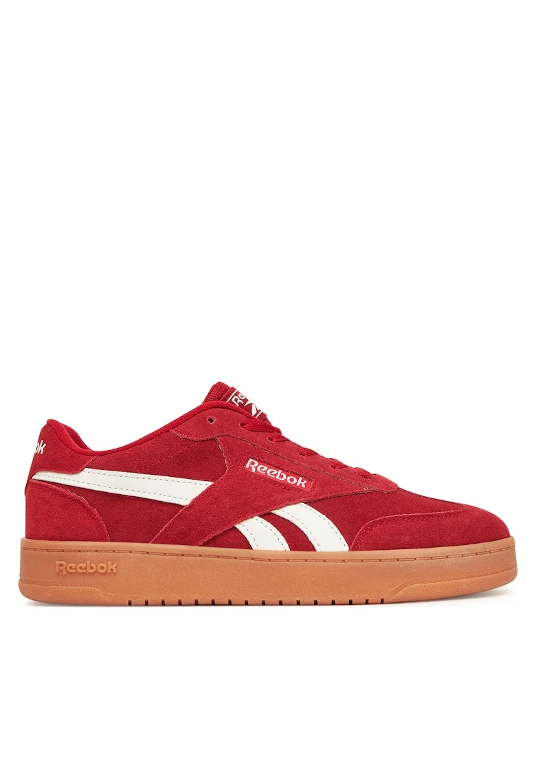Pantofi sport dama,  FORTE LOUNGER DOUBLE, rosu, piele naturala
