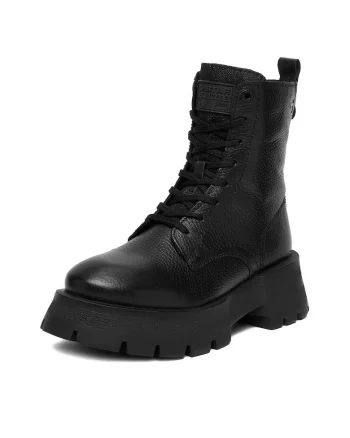 Ghete dama CEO-WI16-525-02,  Piele naturala, Negru