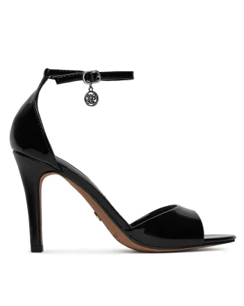 Sandale cu toc dama,  S4S16766, negru