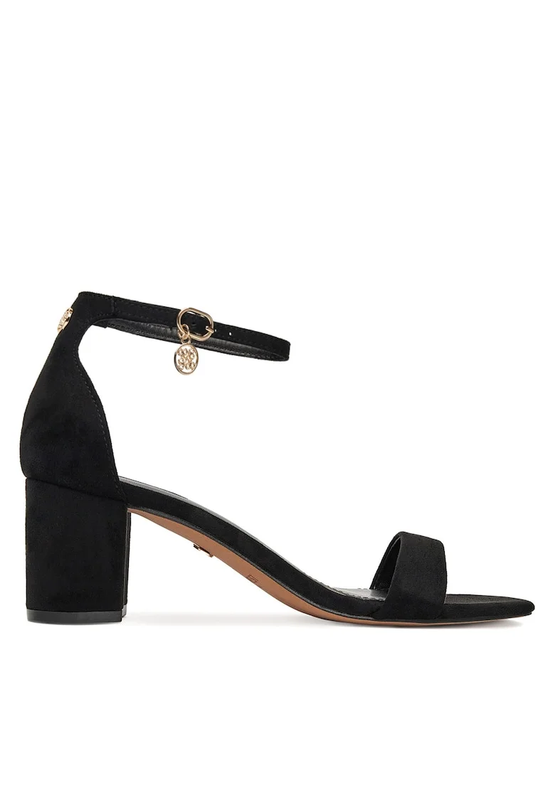 Sandale dama,  piele ecologica, Negru