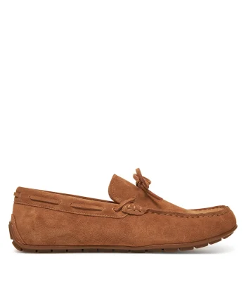 Mocasini barbati,  piele naturala, maro