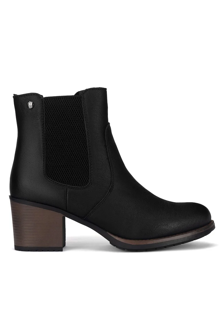 Botine dama CEO-WS15221-02,  Textil, Negru