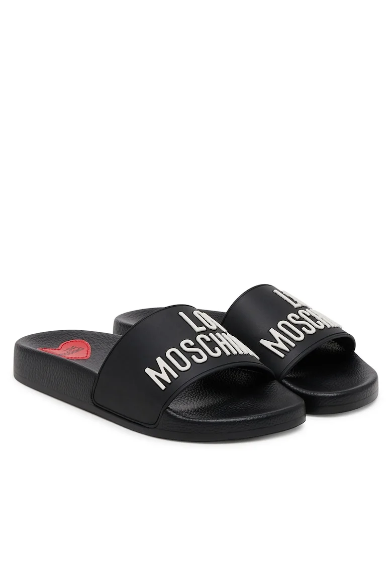 Slapi,  papuci dama, negru