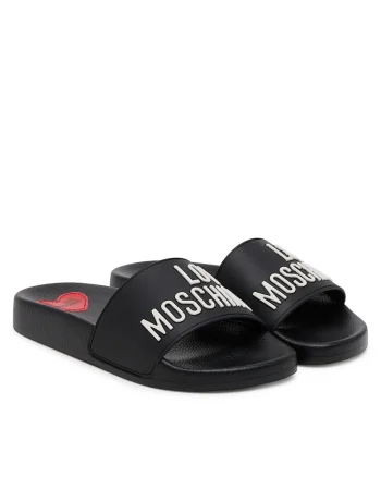 Slapi,  papuci dama, negru