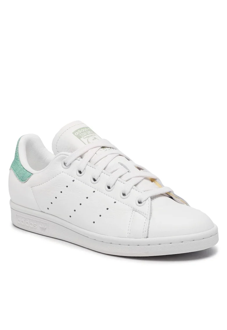 Tenisi unisex  Stan Smith, piele naturala, alb,