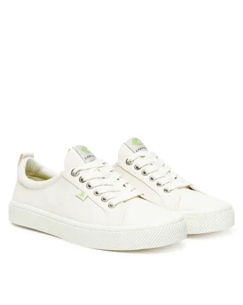 Tenisi unisex  Off White, textil, alb
