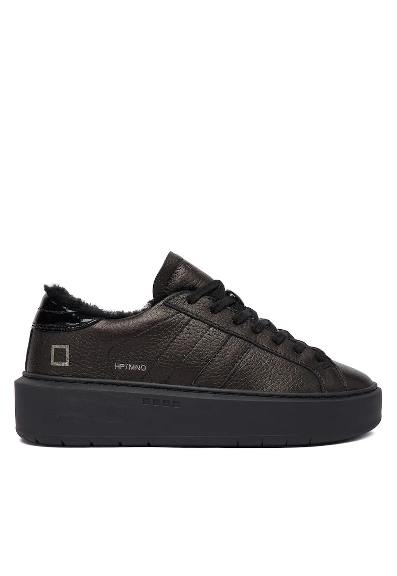 Tenisi dama,  Black Hill, piele naturala, negru