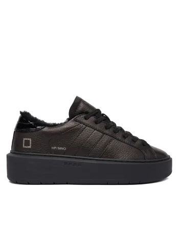 Tenisi dama,  Black Hill, piele naturala, negru