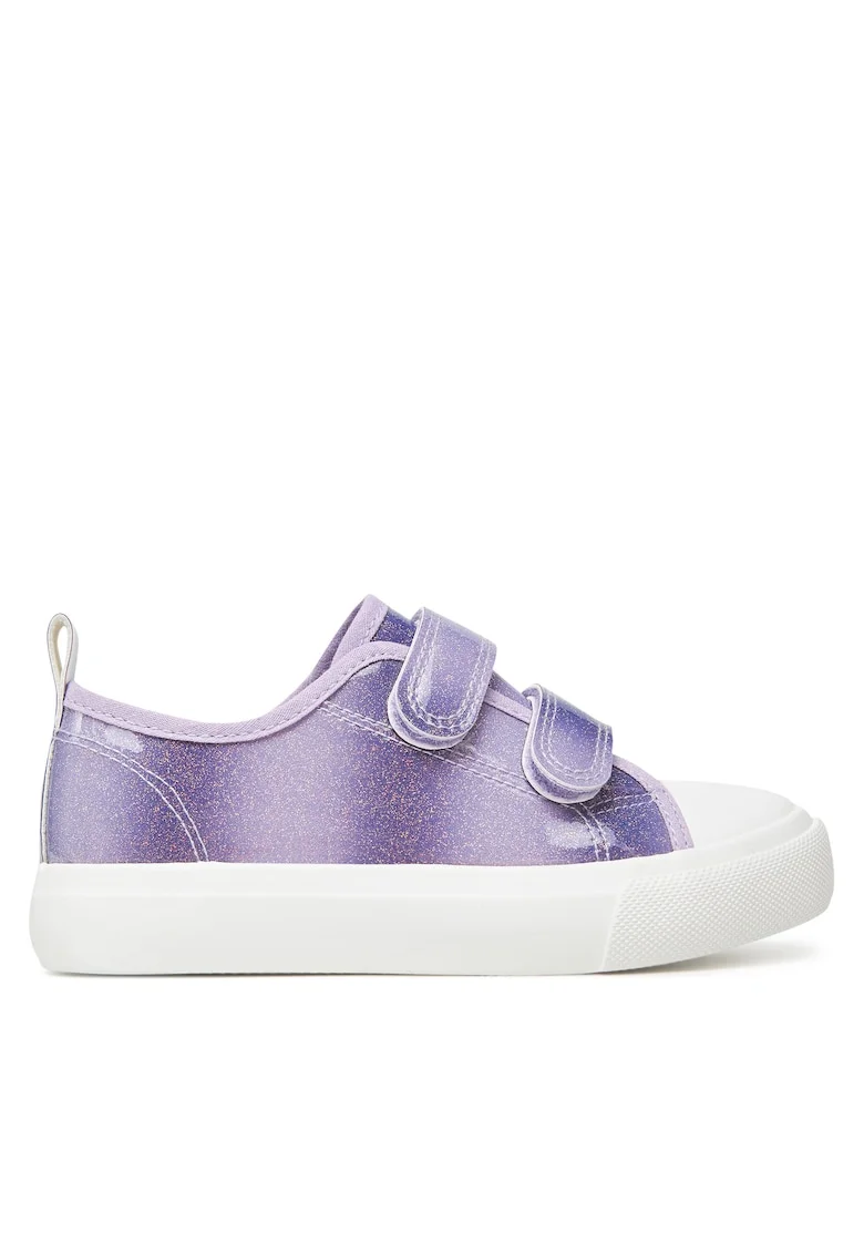 Tenisi copii,  Fete, violet, tesatura textila