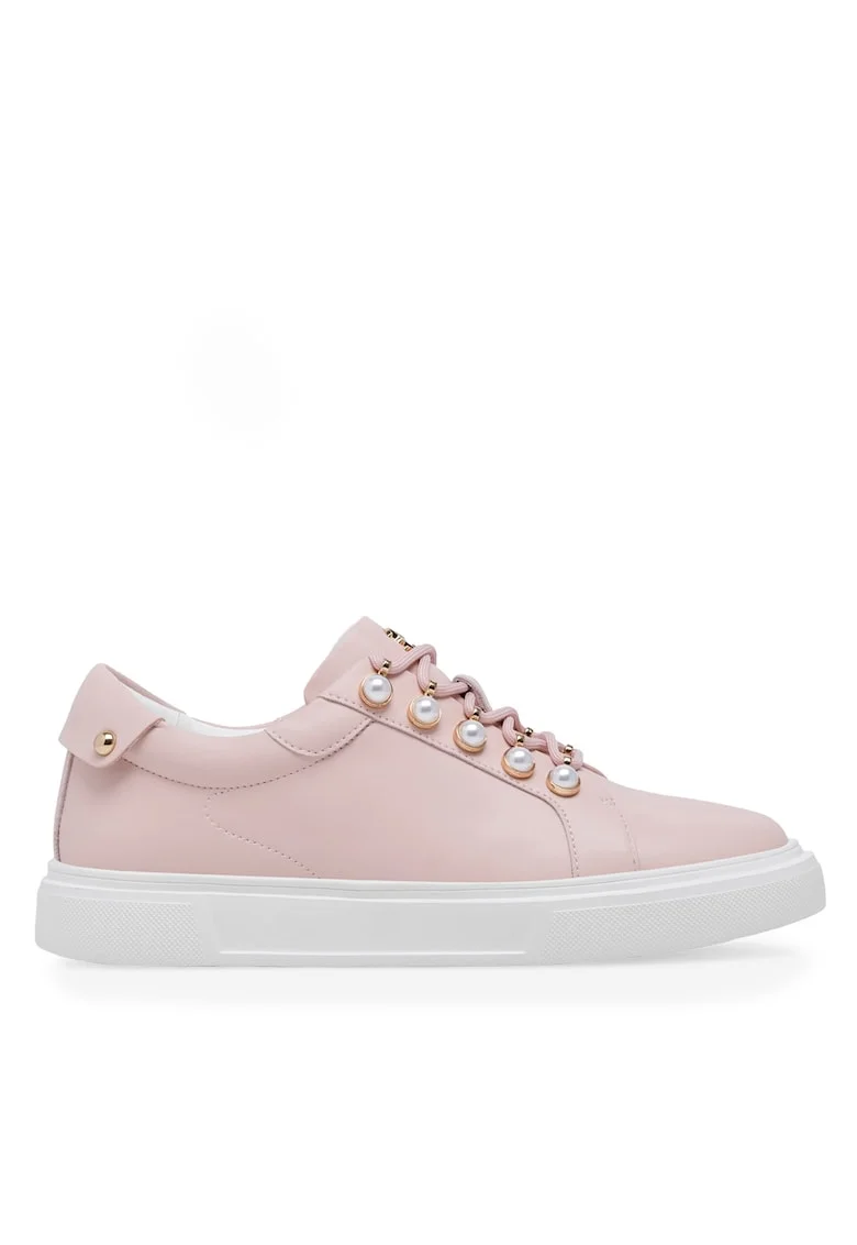 Tenisi dama,  NOEMIE-035-18, piele naturala, roz
