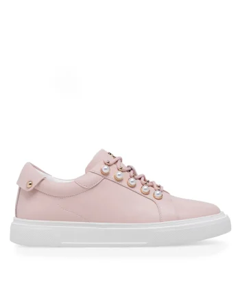 Tenisi dama,  NOEMIE-035-18, piele naturala, roz