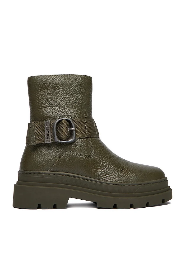 Ghete dama  kaki, piele naturala, CEO-WI45-VR-3400-03