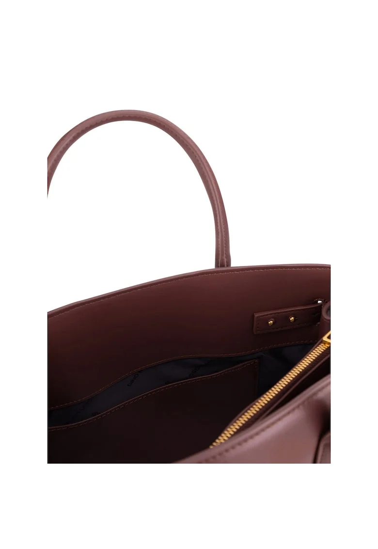 Geanta dama  brown, material sintetic