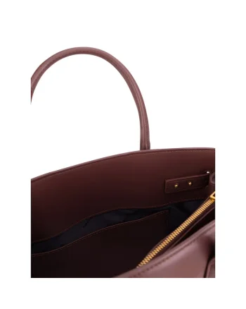Geanta dama  brown, material sintetic