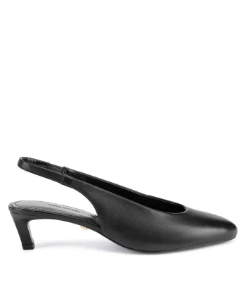 Sandale dama,  LILY-118324, piele naturala, negri