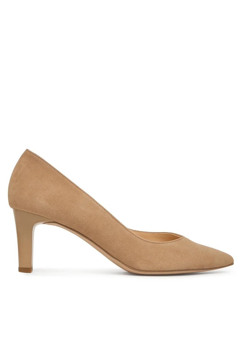 Pantofi dama, Hogl, piele naturala, taupe