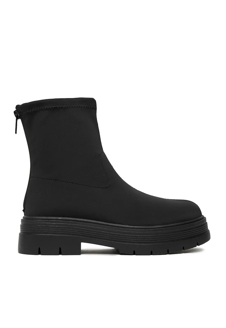 Botine dama,  CEO-WS6615-01, sintetic, negru