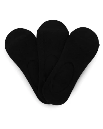 Sosete dama,  4WB-001-SS24, set 3 perechi, negrudwqf