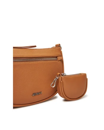 Geanta dama  model C-JNY-M-002-08, culoare brown, material textil.
