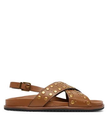 Sandale dama,  00057 251TGT070, piele naturala, maro