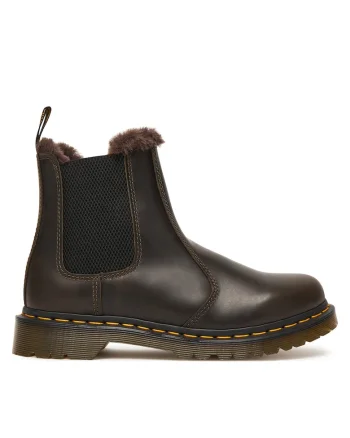 Ghete dama  Leonore DM41415, piele naturala, maro