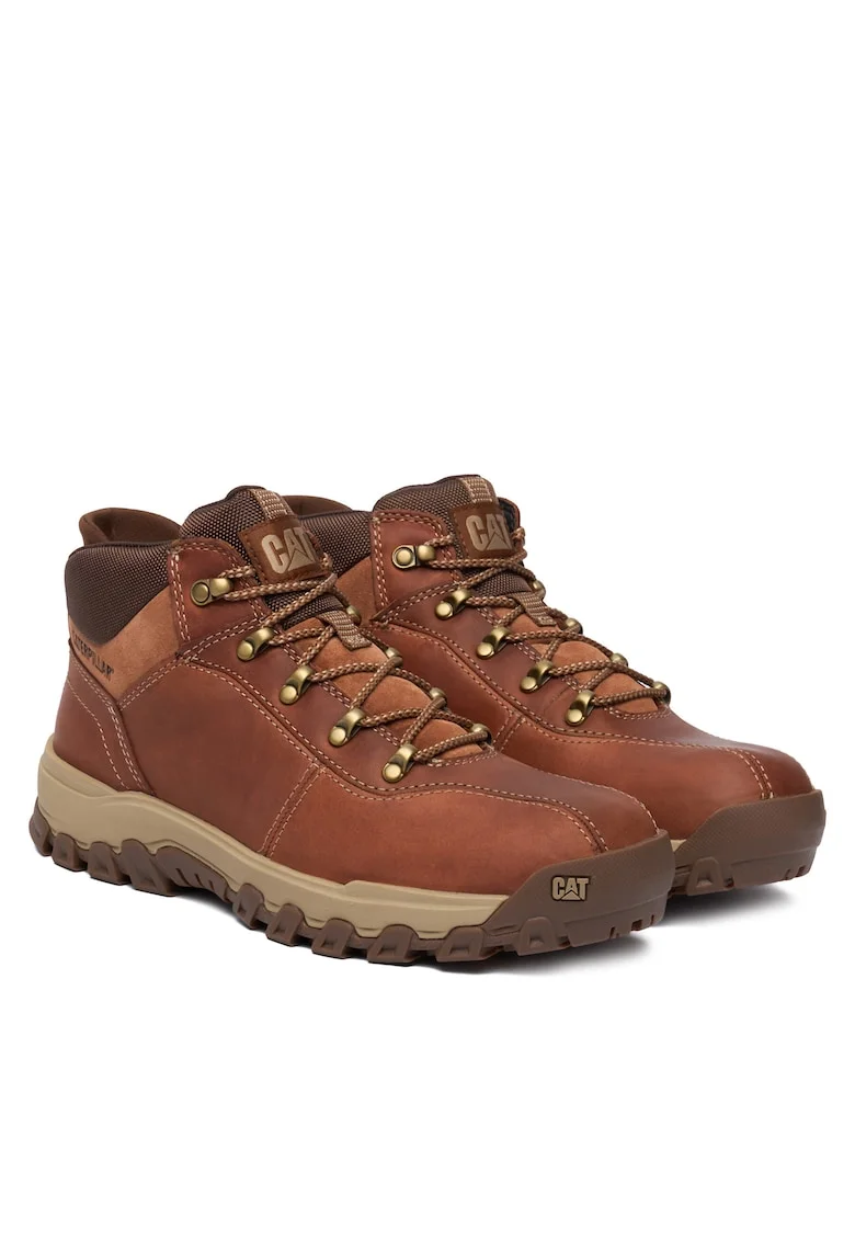 Ghete barbati  piele naturala, culoare maro, model Threshold Rebound Tr,