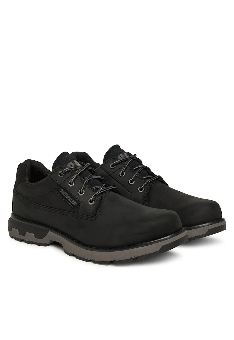 Ghete barbati,  Black Pursue Lo, piele naturala, negru