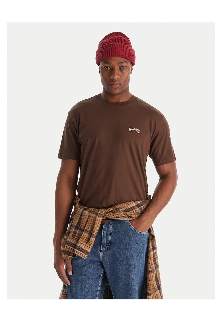 Tricou barbati  maro, bumbac
