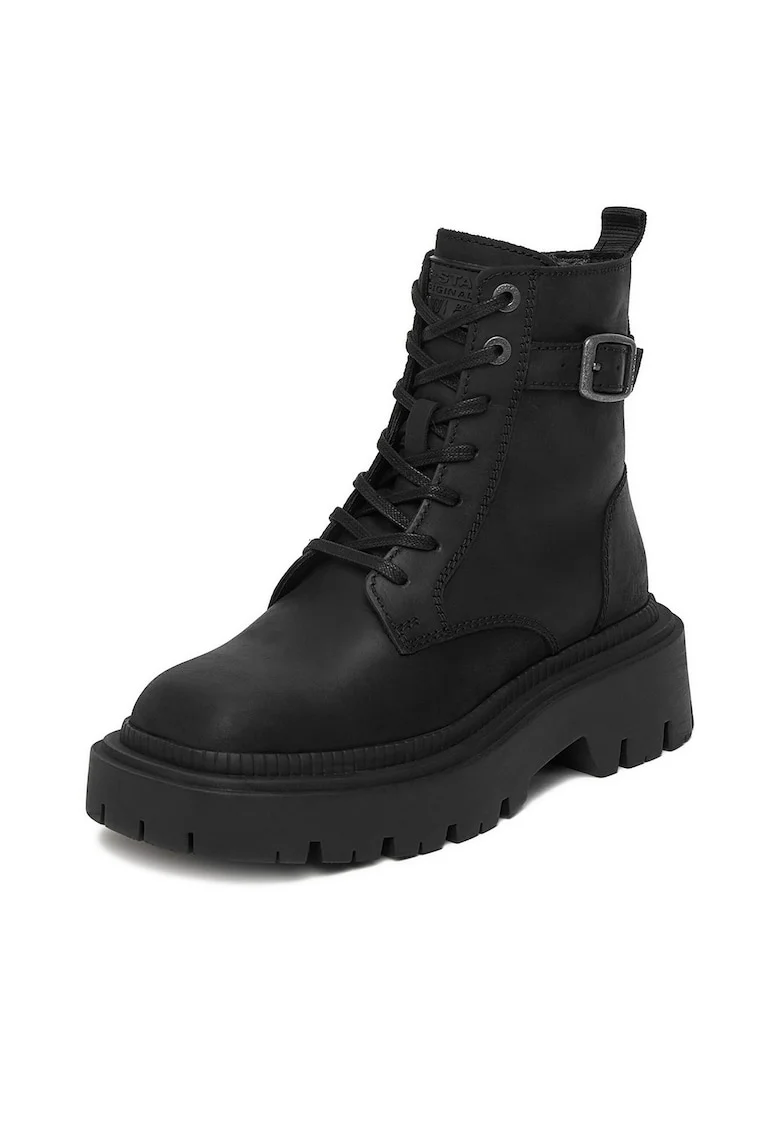 Botine dama,  piele naturala, negru CEO-WI34-JOSIA-02,
