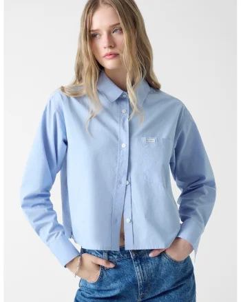 Camasa crop relaxed fit